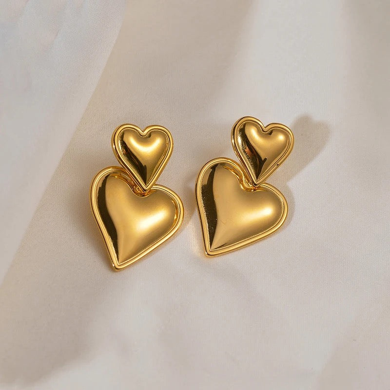 Luna Earrings - 18K Gold Plated