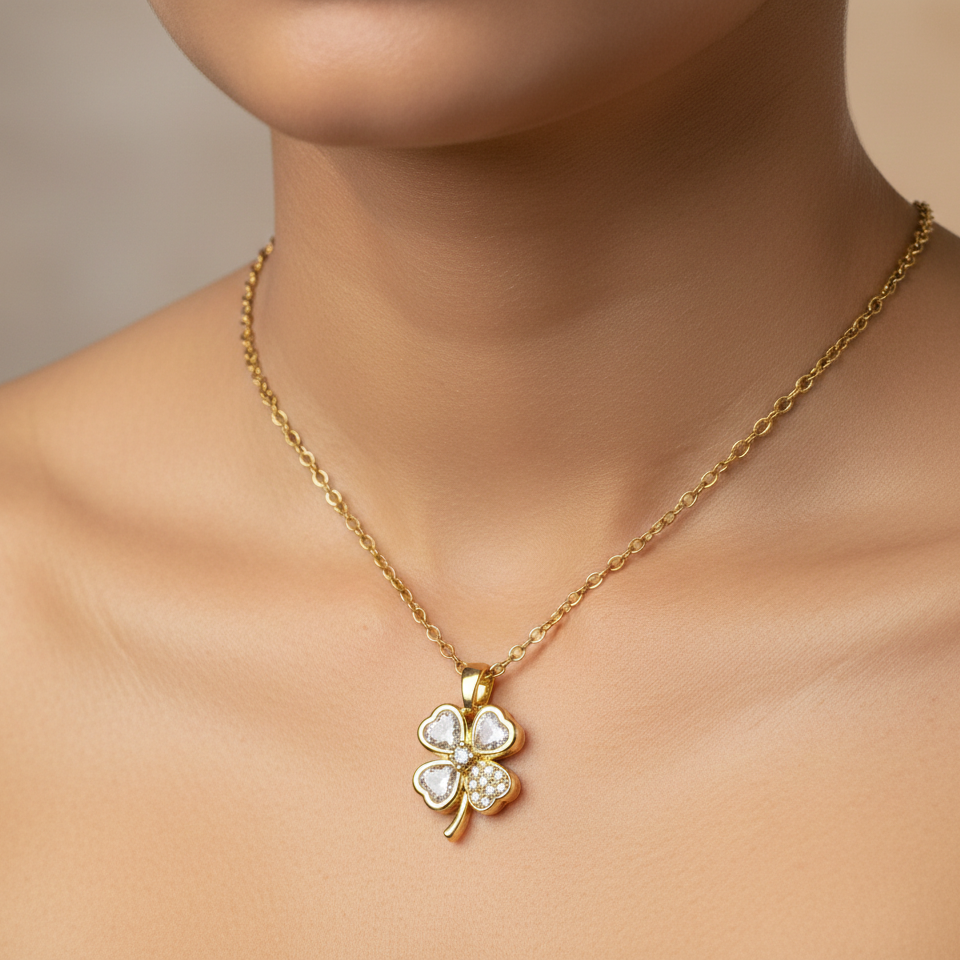 18K Gold Plated Set of 6 Necklace & Earring Sets with Folding Box