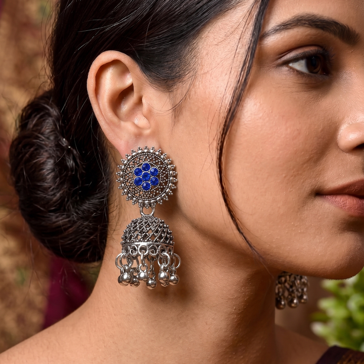 Personalised 12 Jhumka Box with Mirror