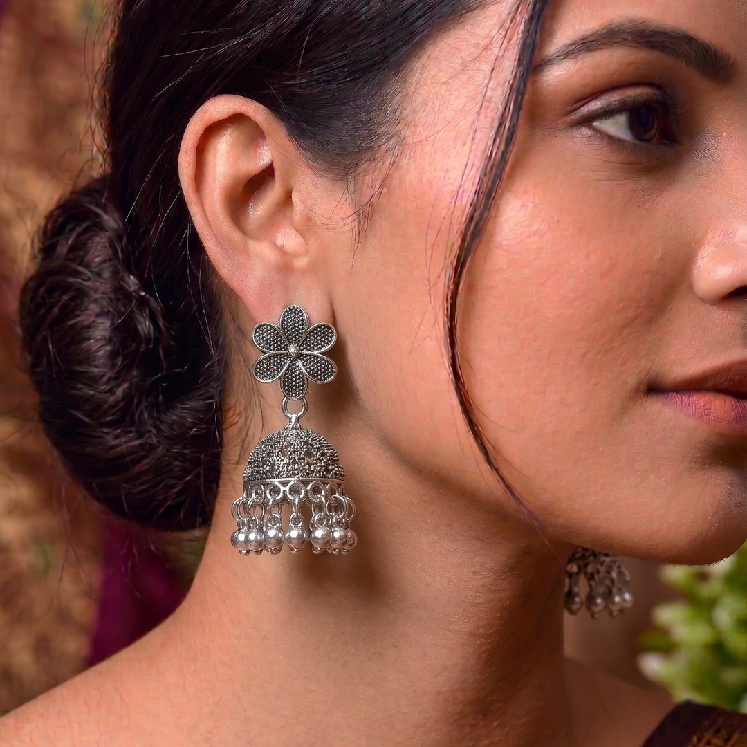 Personalised 12 Jhumka Box with Mirror