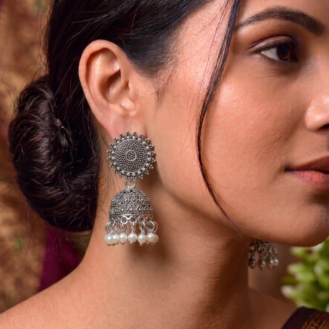 Personalised 12 Jhumka Box with Mirror