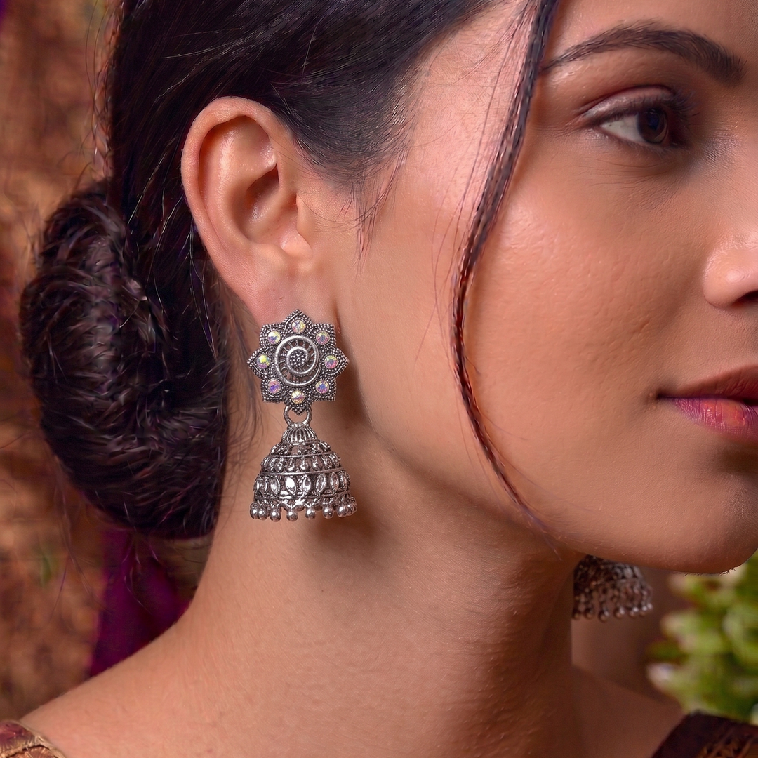 Personalised 12 Jhumka Box with Mirror