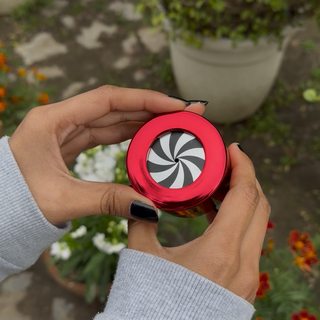 Princess Heart Ring with Rotating Box