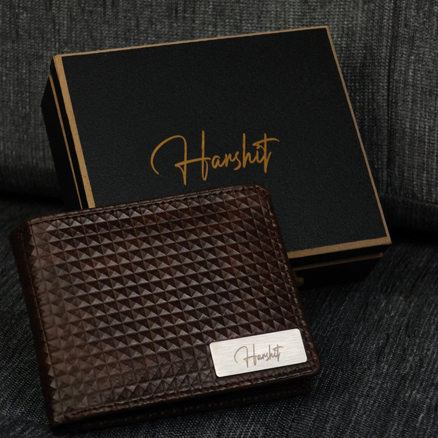Personalized Premium Men's Wallet