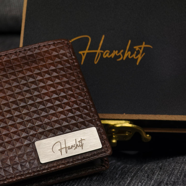 Personalized Premium Men's Wallet