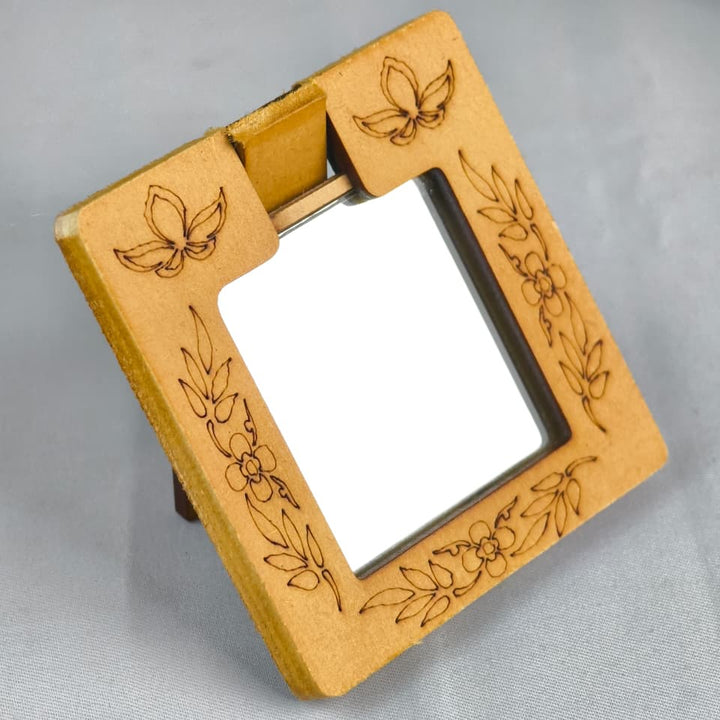 12 Random Jhumka Gift Set in Wooden Box with Mirror