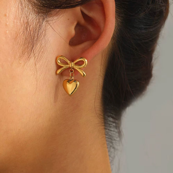 18K Gold Plated Set of 6 Necklace & Earring Sets with Folding Box